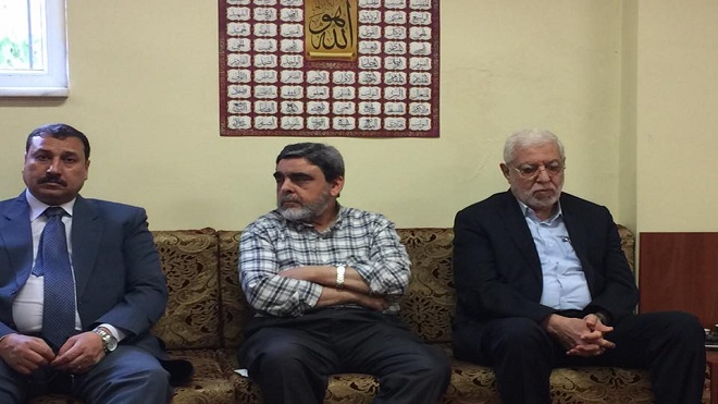 قادة الإخوان في تركيا محمود حسين ومدحت الحداد ومختار العشري